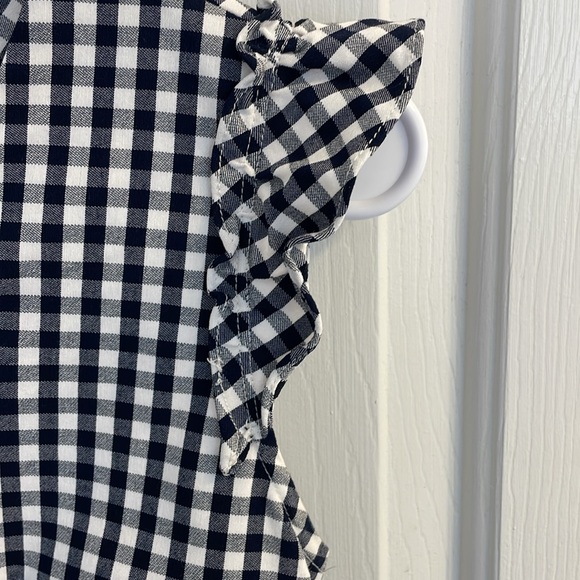 J. McLaughlin Joselyn Gingham Ruffle Midi Dress - Picture 7 of 14